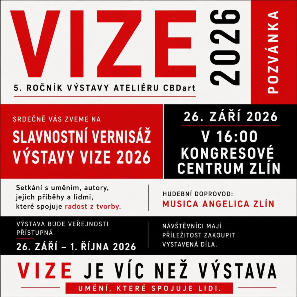 Obraz Maják Porer v Chorvatsku na výstavě VIZE 2026 ve Zlíně